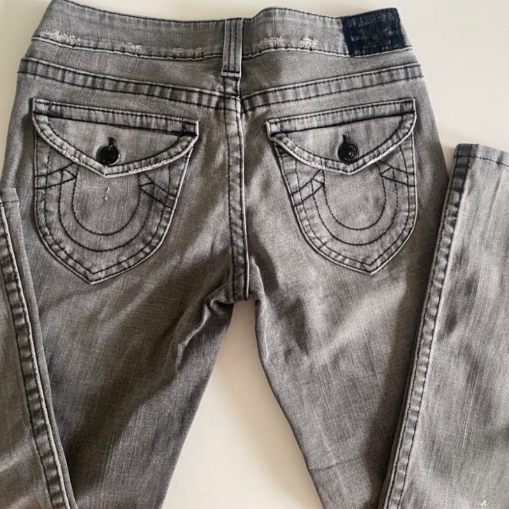 Grey true religion size W31 with black details